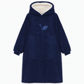 Stay-Cozy™ Wearable Blanket — Ultra-Soft Hooded Fleece Comfort Robe
