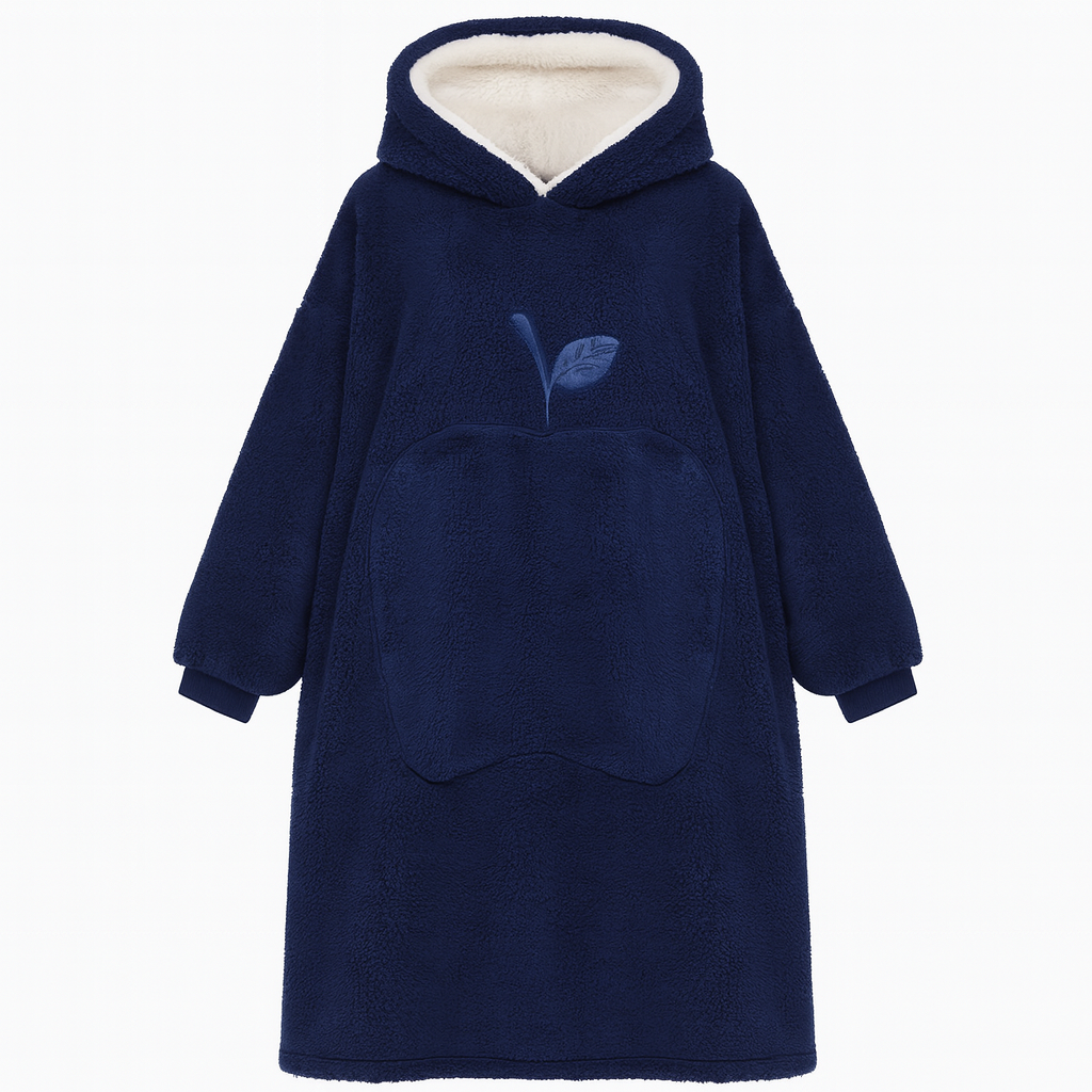 Stay-Cozy™ Wearable Blanket — Ultra-Soft Hooded Fleece Comfort Robe