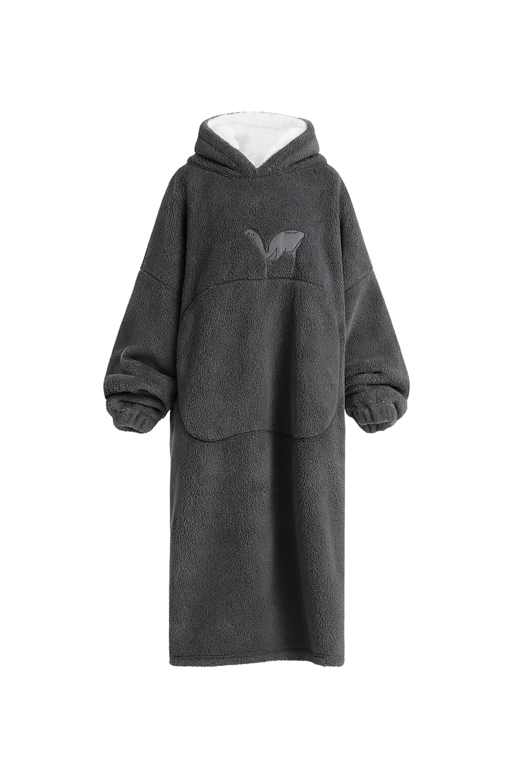 Stay-Cozy™ Wearable Blanket — Ultra-Soft Hooded Fleece Comfort Robe